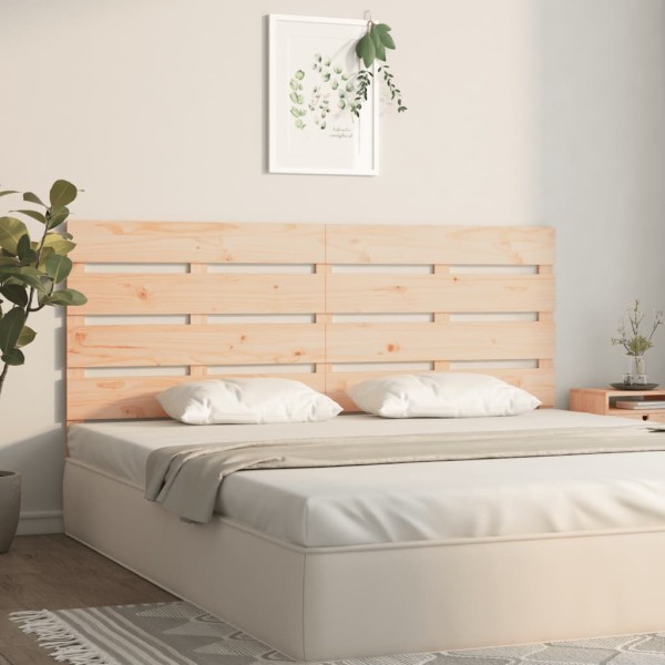 Cabecero de cama madera maciza de pino 135x3x80 cm Cabecero de cama madera maciza de pino 135x3x80 cm