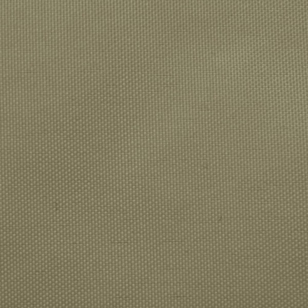 Toldo de vela rectangular tela Oxford beige 2x4,5 m Toldo de vela rectangular tela Oxford beige 2x4,5 m