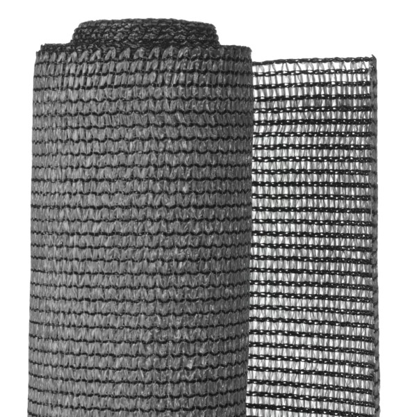 Nature Malla de ocultación de jardín PE gris antracita 1,5x5 m Nature Malla de ocultación de jardín PE gris antracita 1,5x5 m