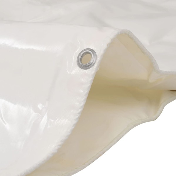 Lona 650 g/m² 3x3 m blanco Lona 650 g/m² 3x3 m blanco