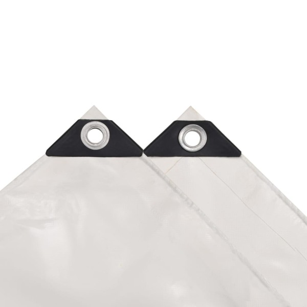 Lona 650 g/m² 3x3 m blanco Lona 650 g/m² 3x3 m blanco