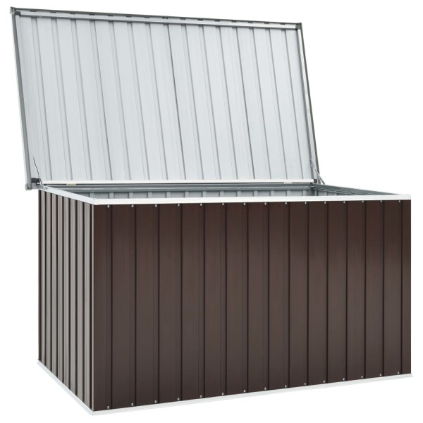Caja de almacenamiento de jardín marrón 171x99x93 cm Caja de almacenamiento de jardín marrón 171x99x93 cm