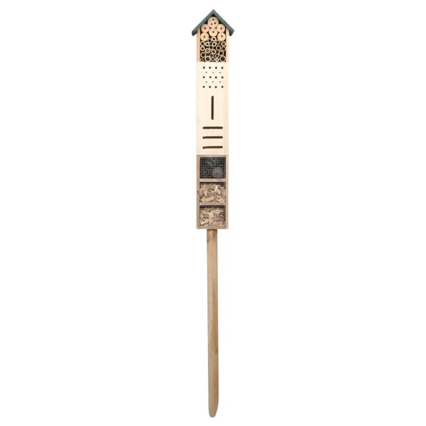 Hotel de insectos madera de abeto 15x11x150 cm Hotel de insectos madera de abeto 15x11x150 cm