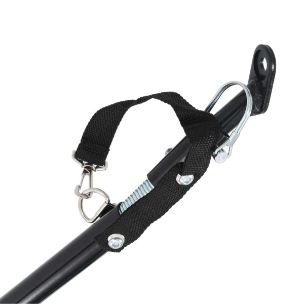 Remolque de bicicleta para mascotas cochecito 2 en 1 gris azul Remolque de bicicleta para mascotas cochecito 2 en 1 gris azul