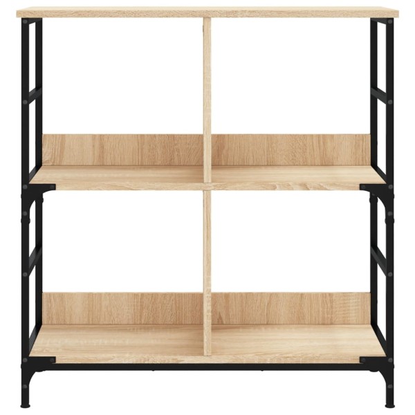 Estantería de madera de ingeniería roble Sonoma 78,5x33x82 cm Estantería de madera de ingeniería roble Sonoma 78,5x33x82 cm