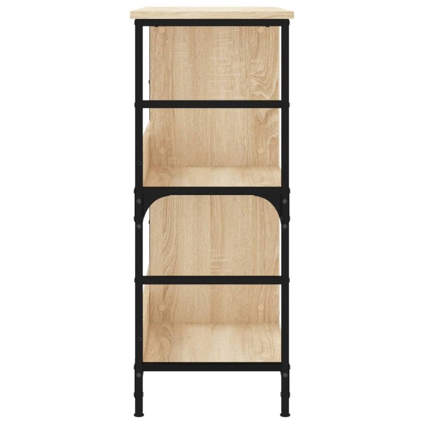 Estantería de madera de ingeniería roble Sonoma 78,5x33x82 cm Estantería de madera de ingeniería roble Sonoma 78,5x33x82 cm
