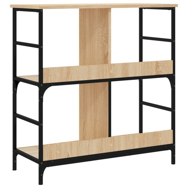Estantería de madera de ingeniería roble Sonoma 78,5x33x82 cm Estantería de madera de ingeniería roble Sonoma 78,5x33x82 cm