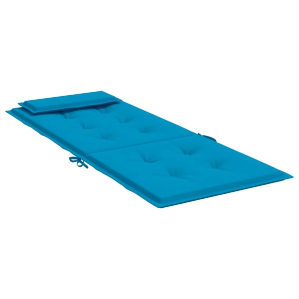 Cojines de silla con respaldo alto 4 uds tela Oxford azul claro Cojines de silla con respaldo alto 4 uds tela Oxford azul claro