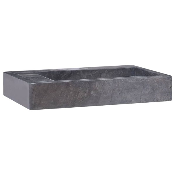 Lavabo mármol negro 58x39x10 cm Lavabo mármol negro 58x39x10 cm