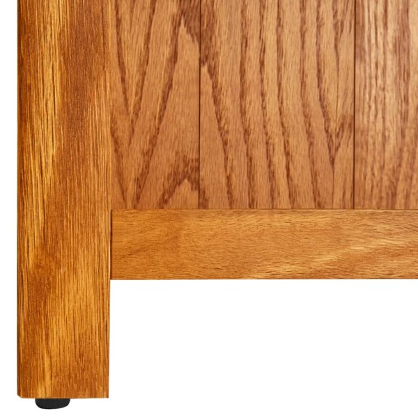 Estantería de 4 niveles de madera maciza de roble 70x22x110 cm Estantería de 4 niveles de madera maciza de roble 70x22x110 cm