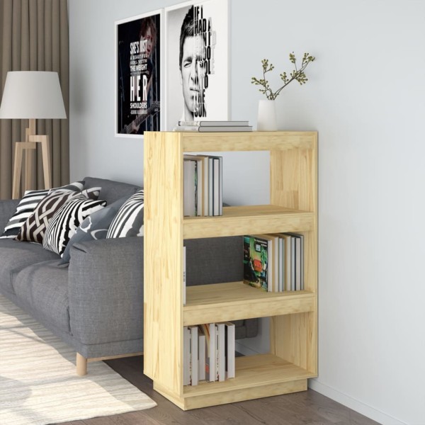 Estantería/divisor de espacios madera maciza pino 60x35x103 cm Estantería/divisor de espacios madera maciza pino 60x35x103 cm