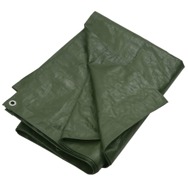 Lona HDPE verde 180 g/m² 6x6 m Lona HDPE verde 180 g/m² 6x6 m
