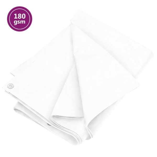 Lona HDPE blanco 180 g/m² 4x6 m Lona HDPE blanco 180 g/m² 4x6 m