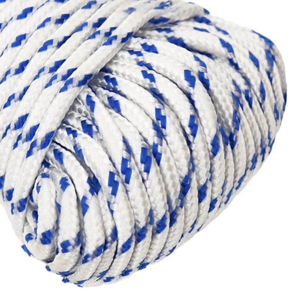 Cuerda de barco polipropileno blanco 4 mm 100 m Cuerda de barco polipropileno blanco 4 mm 100 m