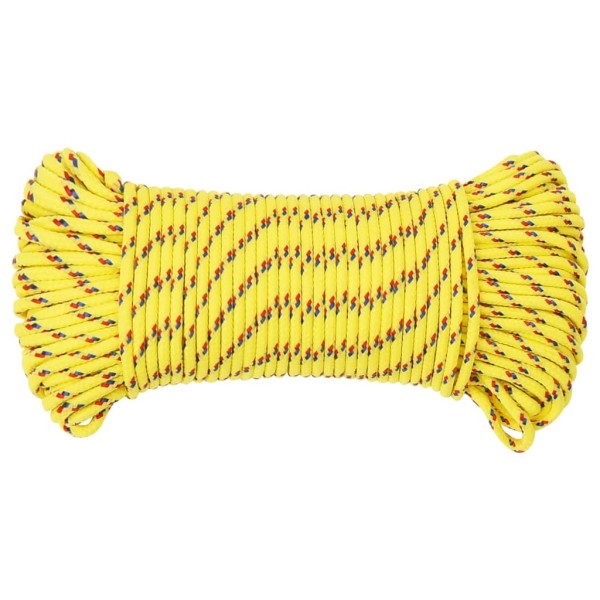 Cuerda de barco polipropileno amarillo 3 mm 25 m Cuerda de barco polipropileno amarillo 3 mm 25 m