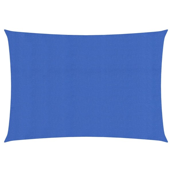 Toldo de vela azul HDPE 160 g/m² 2x3,5 m Toldo de vela azul HDPE 160 g/m² 2x3,5 m