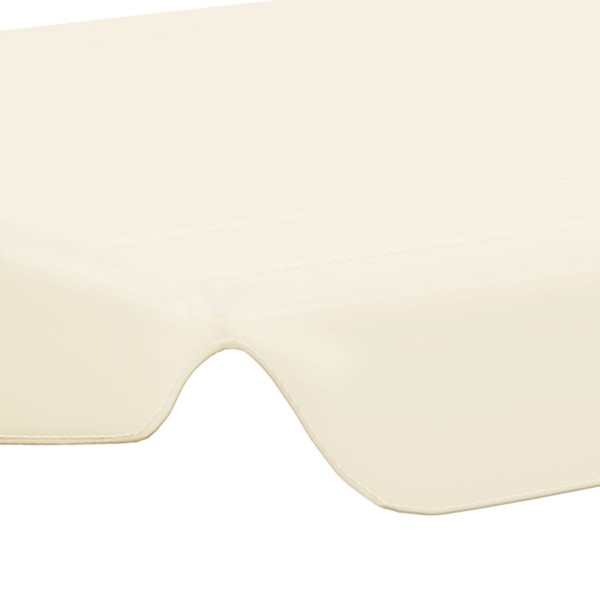 Dosel de repuesto columpio de jardín crema 188/168x145/110 cm Dosel de repuesto columpio de jardín crema 188/168x145/110 cm