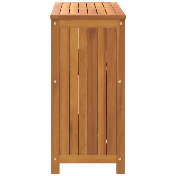 Mesa consola de jardín madera maciza acacia 80x35x75 cm Mesa consola de jardín madera maciza acacia 80x35x75 cm