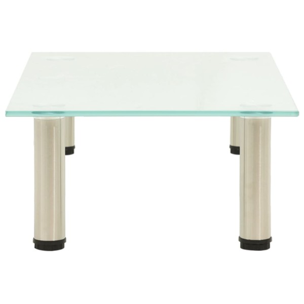 Mueble para TV de vidrio templado esmerilado 60x35x17 cm