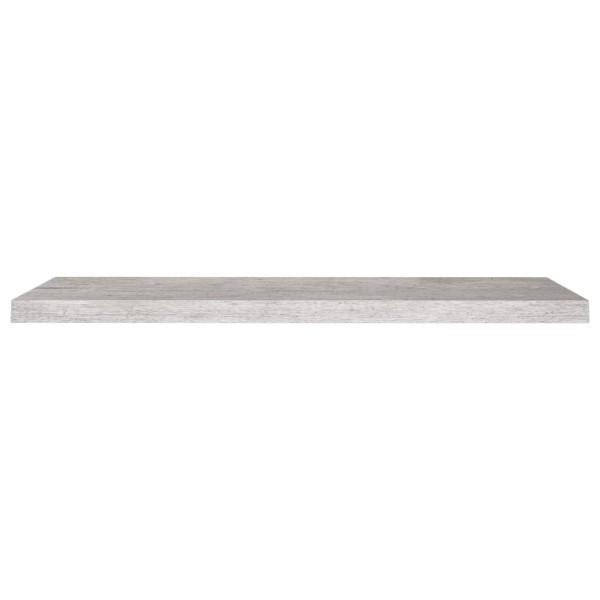 Estante flotante de pared gris hormigón MDF 90x23,5x3,8 cm Estante flotante de pared gris hormigón MDF 90x23,5x3,8 cm