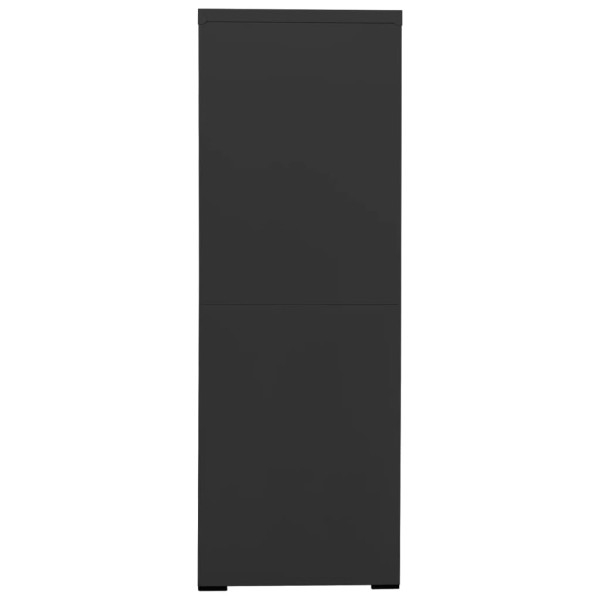 Armario archivador de acero antracita 90x46x134 cm Armario archivador de acero antracita 90x46x134 cm