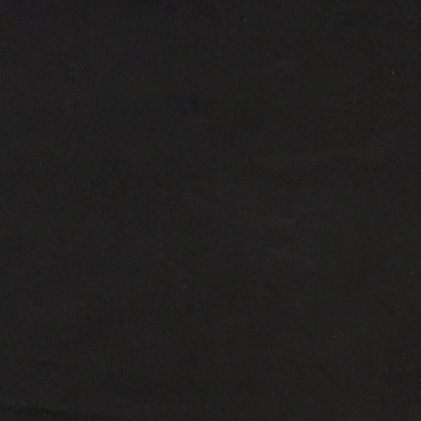Sofá cama con colchón terciopelo negro 100x200 cm