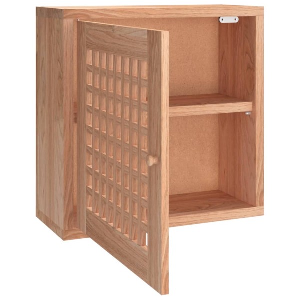Mueble de pared madera maciza nogal 42x18x42 cm Mueble de pared madera maciza nogal 42x18x42 cm