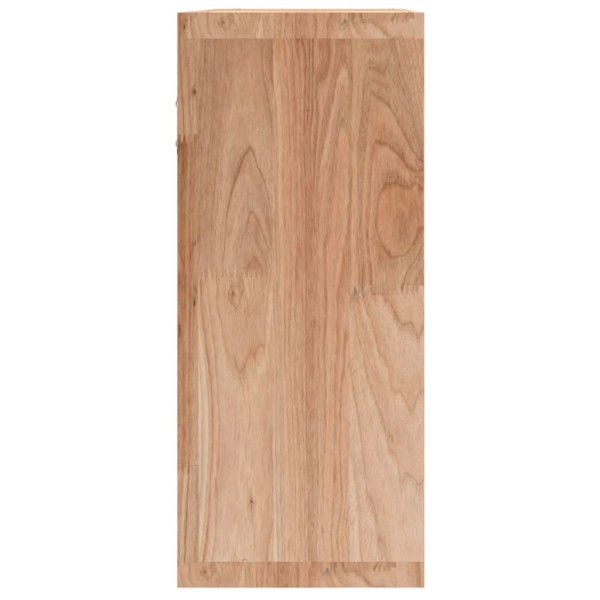 Mueble de pared madera maciza nogal 42x18x42 cm Mueble de pared madera maciza nogal 42x18x42 cm