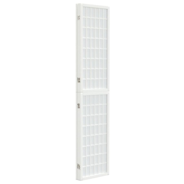 Biombo plegable con 3 paneles estilo japonés blanco 120x170 cm Biombo plegable con 3 paneles estilo japonés blanco 120x170 cm