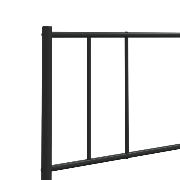Cabecero de metal negro 150 cm Cabecero de metal negro 150 cm