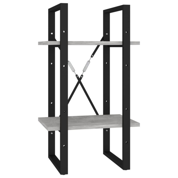 Estantería de 5 niveles madera de ingeniería gris 40x30x175 cm Estantería de 5 niveles madera de ingeniería gris 40x30x175 cm