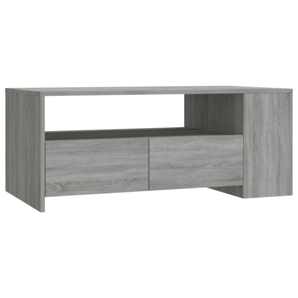 Mesa de centro madera de ingeniería gris Sonoma 102x55x42 cm Mesa de centro madera de ingeniería gris Sonoma 102x55x42 cm