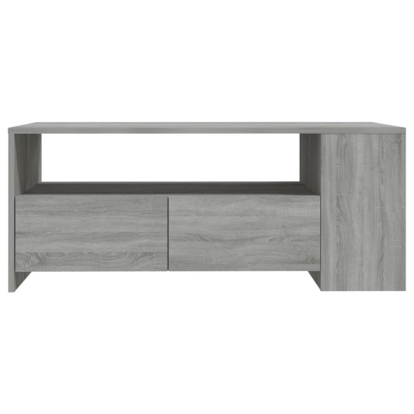 Mesa de centro madera de ingeniería gris Sonoma 102x55x42 cm Mesa de centro madera de ingeniería gris Sonoma 102x55x42 cm