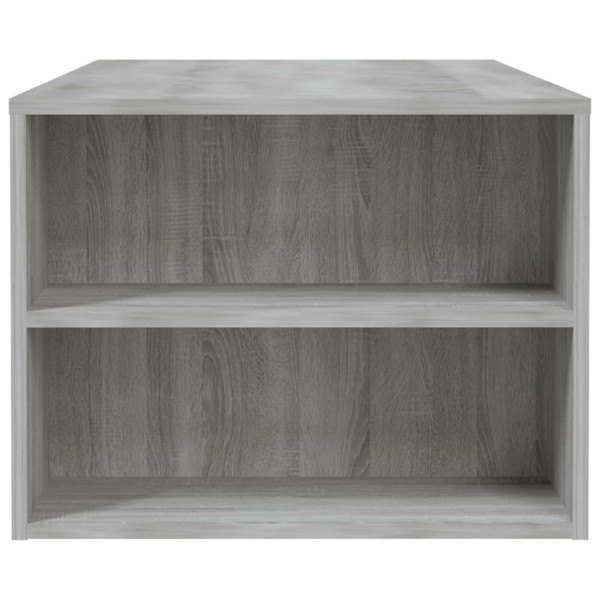 Mesa de centro madera de ingeniería gris Sonoma 102x55x42 cm Mesa de centro madera de ingeniería gris Sonoma 102x55x42 cm