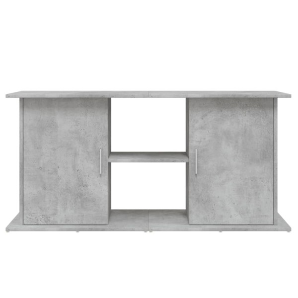 Soporte de acuario madera ingeniería gris hormigón 121x41x58 cm Soporte de acuario madera ingeniería gris hormigón 121x41x58 cm