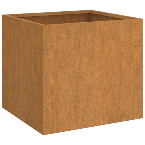 Jardineras 2 unidades acero corten 42x40x39 cm Jardineras 2 unidades acero corten 42x40x39 cm