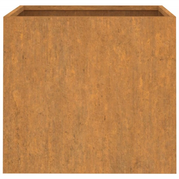Jardineras 2 unidades acero corten 42x40x39 cm Jardineras 2 unidades acero corten 42x40x39 cm