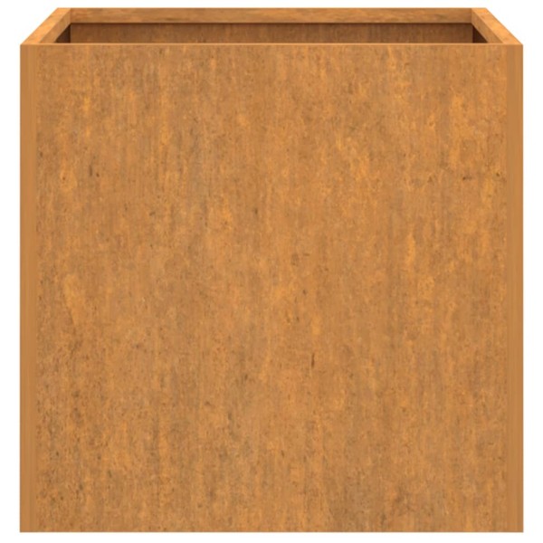 Jardineras 2 unidades acero corten 42x40x39 cm Jardineras 2 unidades acero corten 42x40x39 cm