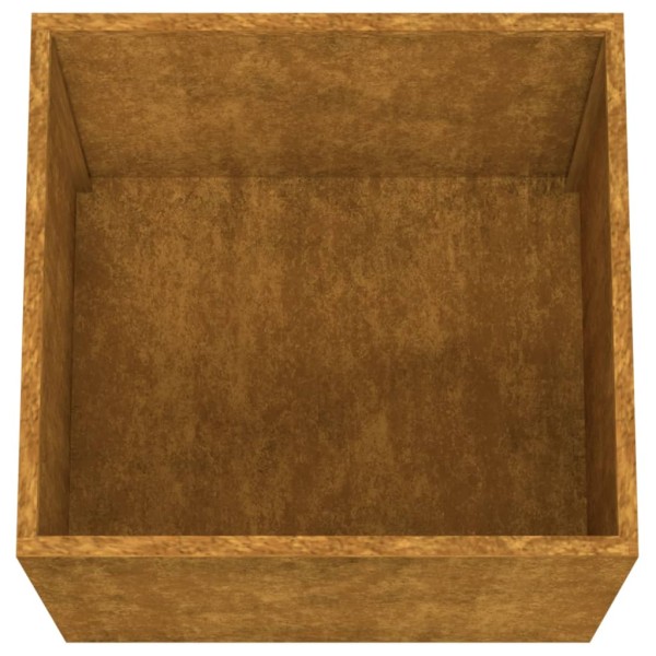Jardineras 2 unidades acero corten 42x40x39 cm Jardineras 2 unidades acero corten 42x40x39 cm