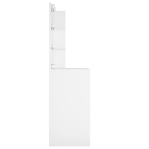 Tocador con LED blanco 60x40x140 cm Tocador con LED blanco 60x40x140 cm