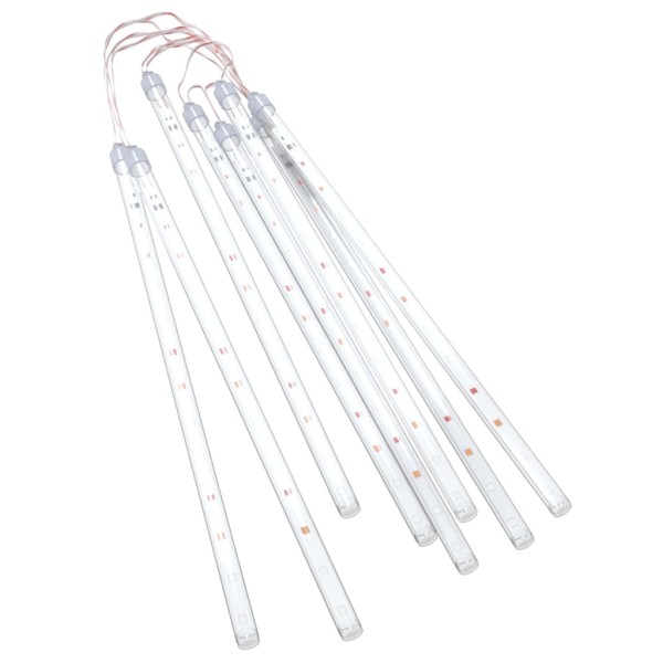 Luces meteorito 8 uds de colores 192 LEDs interior exterior