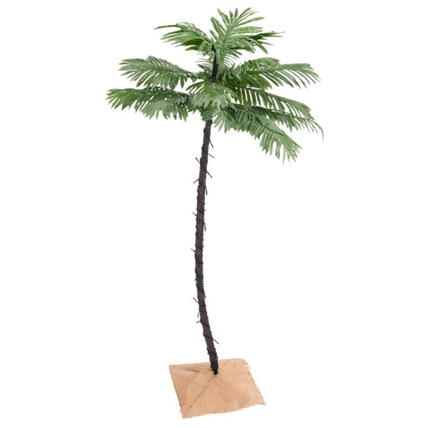 Palmera artificial con 96 LED blanco cálido 180 cm Palmera artificial con 96 LED blanco cálido 180 cm