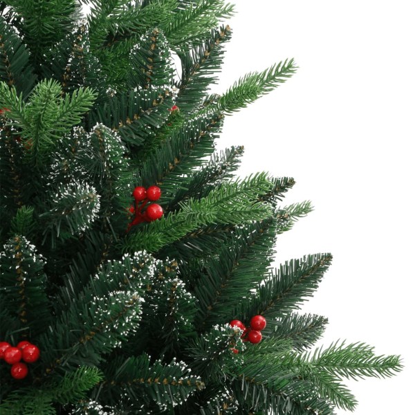 Árbol de Navidad artificial con bisagras y frutos rojos 120 cm Árbol de Navidad artificial con bisagras y frutos rojos 120 cm