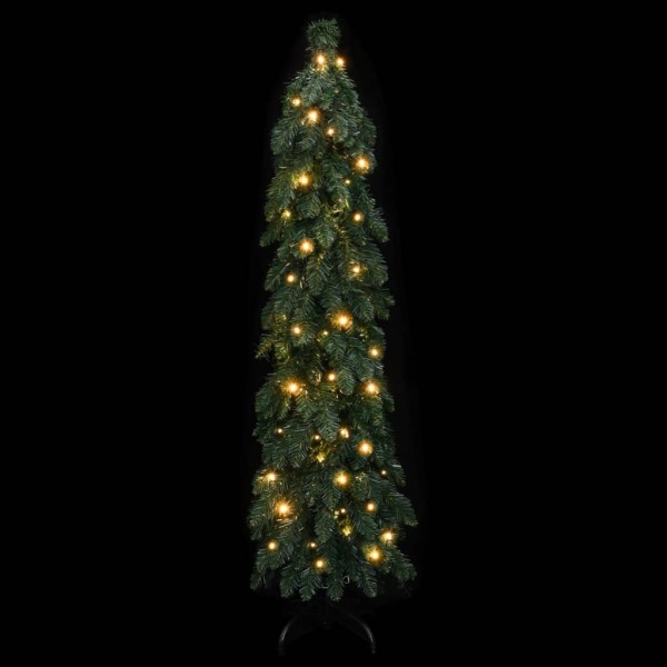 Árbol de Navidad artificial iluminado con 80 LEDs 150 cm