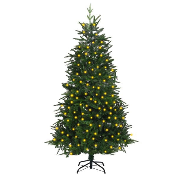Árbol de Navidad artificial con luces PVC&PE verde 180 cm Árbol de Navidad artificial con luces PVC&PE verde 180 cm