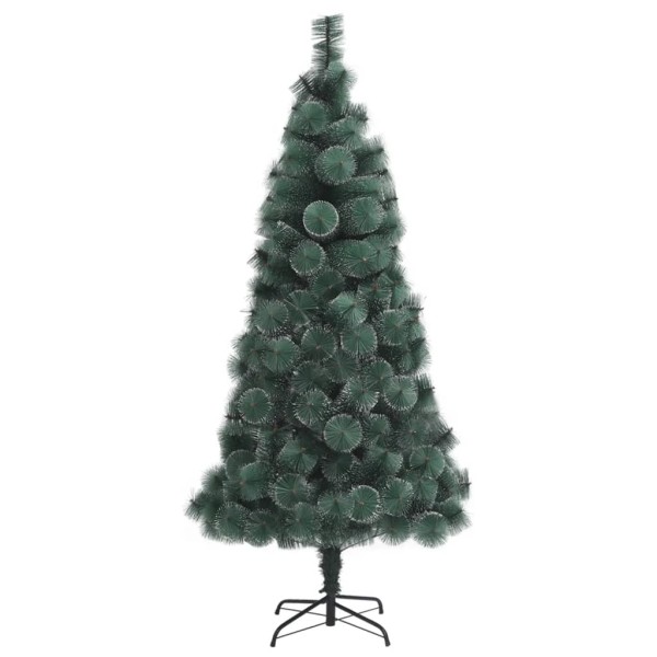 Árbol de Navidad artificial con LEDs y bolas PVC verde 150 cm Árbol de Navidad artificial con LEDs y bolas PVC verde 150 cm