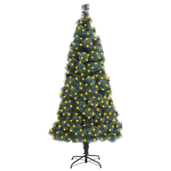 Árbol de Navidad con luces y soporte PET verde 240 cm Árbol de Navidad con luces y soporte PET verde 240 cm