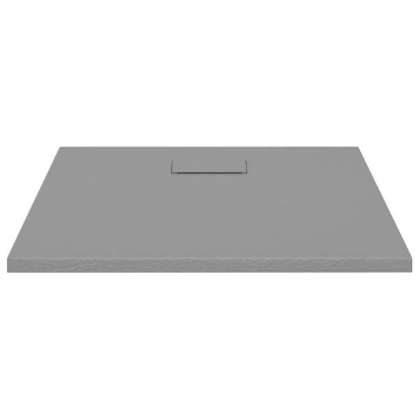 Plato de ducha SMC gris 80x80 cm Plato de ducha SMC gris 80x80 cm