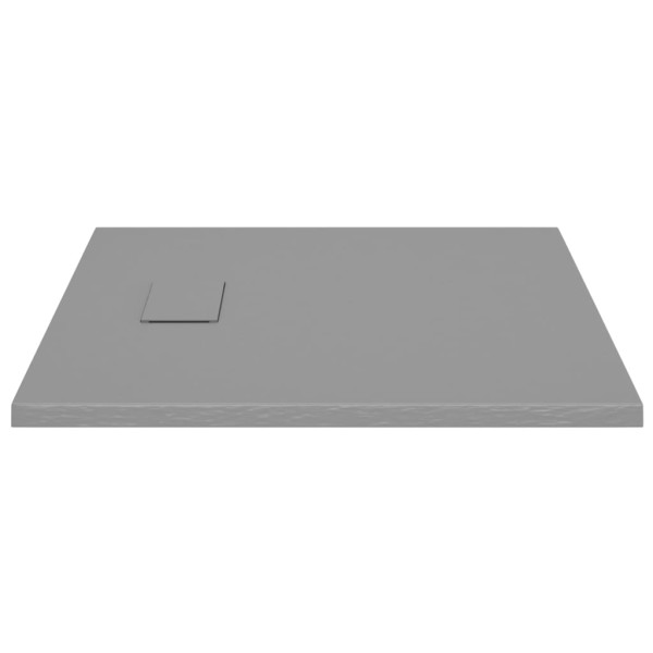 Plato de ducha SMC gris 80x80 cm Plato de ducha SMC gris 80x80 cm