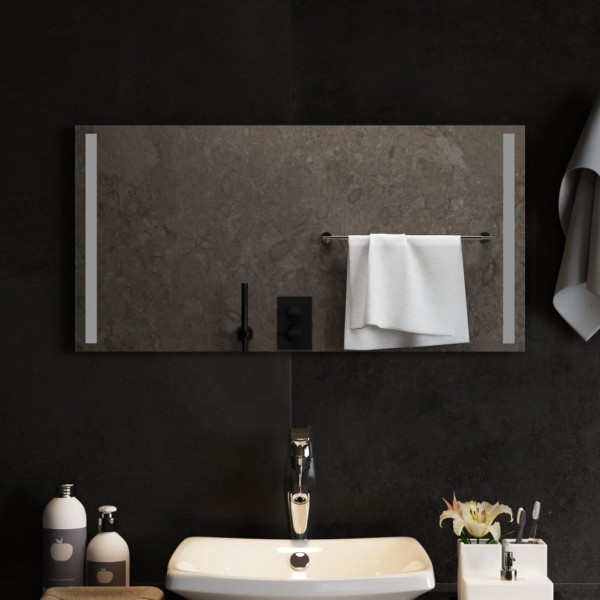 Espejo de baño con LED 80x40 cm Espejo de baño con LED 80x40 cm